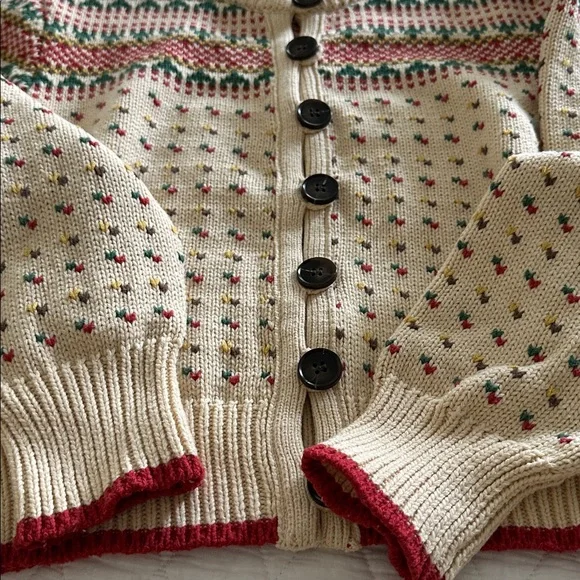 THE GREAT. Ornament Cardigan - Picture 4 of 5